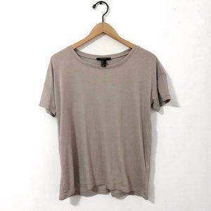 Forever 21 Taupe Short-sleeve T-Shirt
